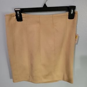 New Womens Free People Tan Skirt Size 4, 6, and 12.